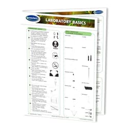 Permacharts Laboratory Basics Guide - Science Quick Reference Guide by Permacharts