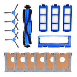 Mestrol Replacement Parts Compatible with eufy Robovac Clean G35+ G40+ G40 Hybrid Accessory kits with 6-pack Dust Bag, 4 Side Brushes, 3 Filter, 1 Roller Brush, 1 Brush Guard