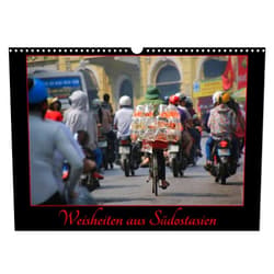 CALVENDO Faszination Südostasien (Wandkalender 2025 DIN A3 quer), CALVENDO Monatskalender [Calendar] Raphaela Tesch