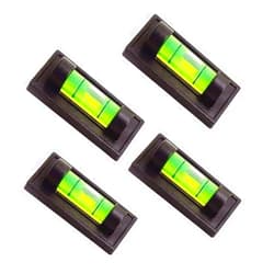 WOYISEPG 4Pcs Magnetic Bubble Spirit Level RV Standard Levels Magnet RV Levelers Tool for RV Camper, Travel Trailer, Motorhome, Tripod, Turntable, Phonograph (Set-A)