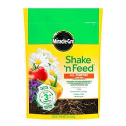 Miracle-Gro Shake 'N Feed All Purpose Plant Food, For In-Ground and Container Plants, Feeds for up to 3 Months, 8 lbs.