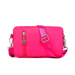 Kimwing Phone Case Bag Crossbody for Samsung A50 A20 A21 A32 A52 / S21 S20 Ultra/Note 20 Ultra / S20 FE/Moto G Power Stylus/LG Stylo 5 / OnePlus Nord 10 5G, Girls Women Purse Wallet Rose Pink