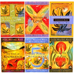 By Don Miguel Ruiz (Author), Janet Mills (Author) The Four Agreements Collection - Toltec Wisdom Series (6 books Set)