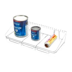 iDesign Storage Shelf, The Wallspace Collection, Clear Wall Mount Storage Bin