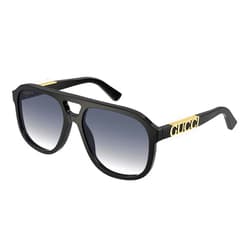 Gucci Pilot Sunglasses GG1188S 002 Black 58mm