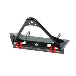 LCX Racing 1/10th RC Crawler Car Metal Front Bumper for TRX4 TRX-4 Axial SCX10 II 90046, Upgrades Parts Accessories