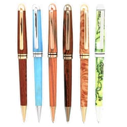 Penn State Industries PKMTFUN99 Funline Designer Twist Ballpoint Pen Kit Variety Pack Woodturning Project (30pack)