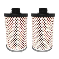 ATRACYPART 496-5 Fuel Tank Filter Element Water-Block 2 Pcs │Replacement For Diesel Gasoline Biodiesel Water Separate 30 Micron with Protective Sheet │Replaces# 496-5