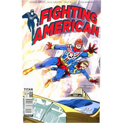 Titan Fighting American (Titan, 2nd Series) #1D VF ; Titan comic book | Duke Mighten Variant