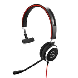 Jabra Evolve 40 UC Professional Wired Headset, Mono – Telephone Headset for Greater Productivity, Superior Sound for Calls and Music, 3.5mm Jack/USB Connection, All-Day Comfort Design, UC Optimized