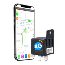 SinoTrack ST-907L 4G Vehicle Car GPS Tracker, Car Relay Anti Lost Alarm GPS Locator Real-Time Location Remote Control Cut Off Oil and Power Device for Car Motorcycle Truck Taxi, Support Platform
