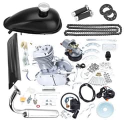 WPHMOTO Upgraded Complete 2-Stroke 80cc Motorized Bike Bicycle Cycle Petrol Gas Motor Engine Kit