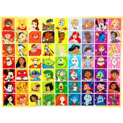Ravensburger Disney Pixar Color Palette - 100-piece Jigsaw Puzzle for Kids | Unique, Perfectly Interlocking Pieces | Durable, Glare-Free Design | FSC-Certified Materials | Ideal for Ages 6+