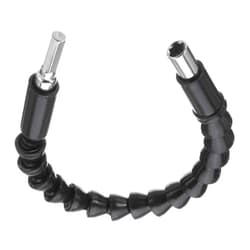 JF-XUAN Screwdriver Drill， 295mm Black Flexible Shaft Drill Bit Extension Screwdriver Holder Connecting Link
