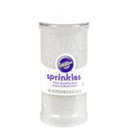 Wilton Sugar Sprinkles 8oz-White