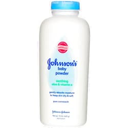 Johnson & Johnson JOHNSON'S Aloe & Vitamin E Baby Powder 15 oz (Pack of 3)
