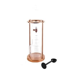 BILPIKOGoo Ice Cold Brew Dripper Coffee Maker, 600 ml Luxury Iced Coffee Maker, Dripper Coffee Maker, Iced Coffee Maker for Kitchen Home Office Cold Brew Maker