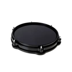 Milisten Dumb Drum Practice Mat Practice Pad Drum Pads Drum Dampener Drum Mute Pads Quiet Practice Drum Pad Dumb Drum Pad Drummer Basic Skills Practice Mat Drum Accessory Rubber Black