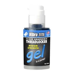 Vibra-TITE - 12535 125 Removable Medium Strength Gel Anaerobic Threadlocker, 35 ml Pump, Blue