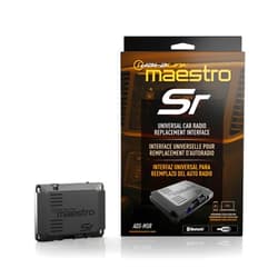 Idatalink Maestro ADS-MSR Universal Car Stereo Interface for Factory Audio Upgrade, Retains Steering Controls & Settings, with Built-in Bluetooth Adapter for Wireless Programming via a Mobile Device
