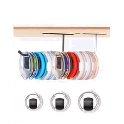 Sumagblom 2-Pack Steel Lid Cup Organizers, Tumbler Lid Organizer for Kitchen Cabinet with 10 Inches of Vertical Space Up to 10 Cup Lid. Space Saving Cup Lid Organizer.