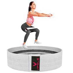 VIPELE Hip Resistance Band Circle Loop Workout Warmups Squats Mobility Stretching Hips Glutes Quad Hams Activation Strength for Crossfit Training Powerlifting