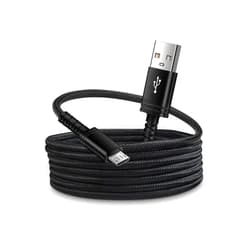 AILKIN [1Pack-6FT] Micro USB to USB A Cable Android Chargers, Fast Charging Long Droid Micro Phone Braided Power Cord for Samsung Galaxy J7 J3 J8 S7 S6 S5 S4, PS4, Kindle Fire 7 8 10, Android Chords