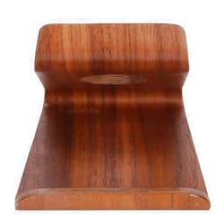Rodipu Phone Holder, Wood Cell Phone Holder Stand for Cell Phone Holder, Cell Phone Holder Wood Tablet Holder(Walnut)