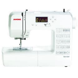 Janome DC1050 Computerized Sewing Machine with 1/4 Inch Seam Foot, 2ea Size and 12 Needle Pack