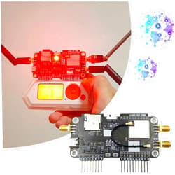 GINTBN for Flipper Zero Modification Module,2.4G Module Expansion Board Support NEF Sniffer/Mousejacker, CC1101 Module,Module Accessories WiFi Multiboard
