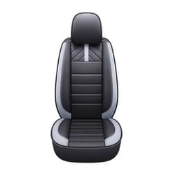 YPMOICBH Car Seat Cover Compatible for Chery Tiggo 7 8 Pro Max Arrize 3X 4 5 Universal Waterproof Leather Auto Interior Accessories(1Pcs-Gray)