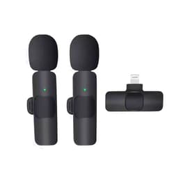 Labstandard Wireless Lavalier Microphone for iPhone iPad, Lapel Mics Plug-Play 2.4G for Video Recording Interview Podcast Vlog YouTube，Mini Wireless Lavalier Microphone
