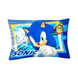 Franco Kids Bedding Super Soft Microfiber Reversible Pillowcase, 20 in x 30 in, Sonic The Hedgehog