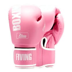 FIVING Pro Style Boxing Gloves for Women, PU Leather, Training Muay Thai,Sparring,Fighting Kickboxing,Adult Heavy Punching Bag Gloves Mitts Focus Pad Workout for Ladies