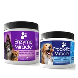 NUSENTIA The Miracle Pack - Natural Probiotics + Digestive Enzymes - Prebiotics - for Diarrhea, Gas, Loose Stool, Digestive Upset, & Allergies