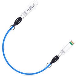 ipolex Colored 10G SFP+ Twinax Cable, Direct Attach Copper(DAC) Passive Cable, 0.3m (0.98ft) in Blue, for Cisco SFP-H10GB-CU0.3M, Meraki, Ubiquiti, Mikrotik, Intel, Fortinet, Netgear, D-Link, and More