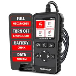 KINGBOLEN YA200 OBD2 Scanner, Car OBD2 Code Reader Check Engine Light, Car Scanner OBDII Full Functions with Voltage Test OBD2 Scanner Diagnostic Tool for All OBDII CAN Protocol Cars Since 1996