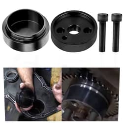 PEATOVIE 5046 Crankshaft Wear Sleeve Installation Tool & 1338 Front Cover Crankshaft Seal Installation Tool, Compatible with Cummins 3.9L 5.9L 6.7L Engine