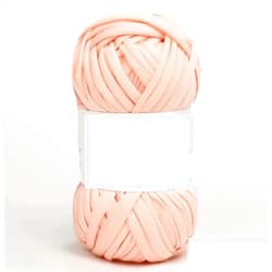 Hoxekle Cotton Knit Cloth Wool T-Shirt Yarn DIY Soft Weaving Sewing Material for Carpets Blanket Bags Crochet Handmade (Color : 6-rou Fen se)