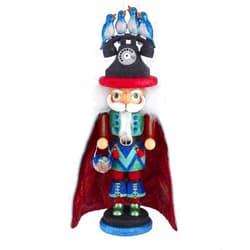 Kurt S. Adler 17.5-Inch Hollywood 12 Days of Christmas Four Calling Birds Nutcracker, Multi