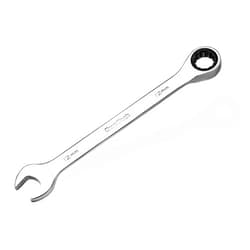 DURATECH 12mm Ratcheting Combination Wrench, SAE, 72-Tooth, 12-Point, CR-V Constructed with Mirror Polish