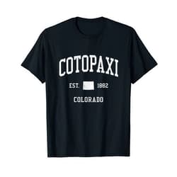 Jim Shorts - Cotopaxi Colorado T-shirts & Tees Cotopaxi CO Vintage Athletic Sports JS01 T-Shirt
