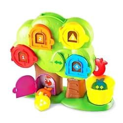 Learning Resources Hide & Seek Learning Treehouse, Letter Games, Toddler Learning Treehouse, Ages 18 mos+