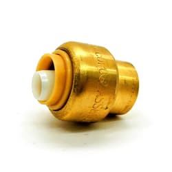Cash Acme U512A Shark Bite End Cap, 3/8-Inch