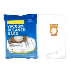 CF Clean Fairy 10 Pack Compatible With Kirby Vacuum Bag Style F For Avalir, Sentria I, II, Ultimate Diamond G3 G4 G5 G6 Gsix G10, G10D, G10E, G10Se Replacement for 204808 204811