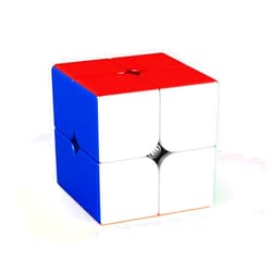 Willking Moyu Meilong 2x2 M Magnetic stickerless Speed Cube MFJS MEILONG 2x2x2 M Cubing Classroom Meilong 2x2 M Mini Speed Cube