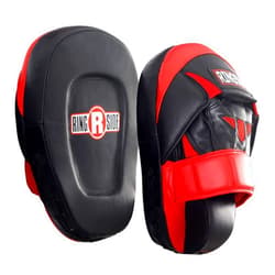 Ringside Pro Punch Mitts, Red/Black
