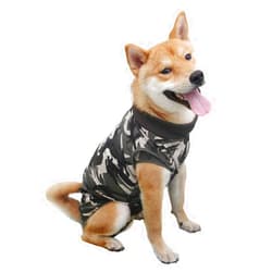 HEYWEAN Dog Surgery Recovery Suit for Abdominal Wound, E-Collar Cone Alternative After Surgery Wear, Protect Wound from Grooming and Scratching, Dog Surgical Post-Operative Bodysuit