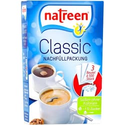 NATREEN® Classic Refill Pack 3x500 pcs. - The calorie-free sweetener for coffee and tea / Netherlands