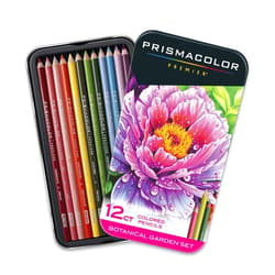 Prismacolor Premier Colored Pencils, Soft Core, Botanical Garden Set, Adult Coloring, 12 Count
